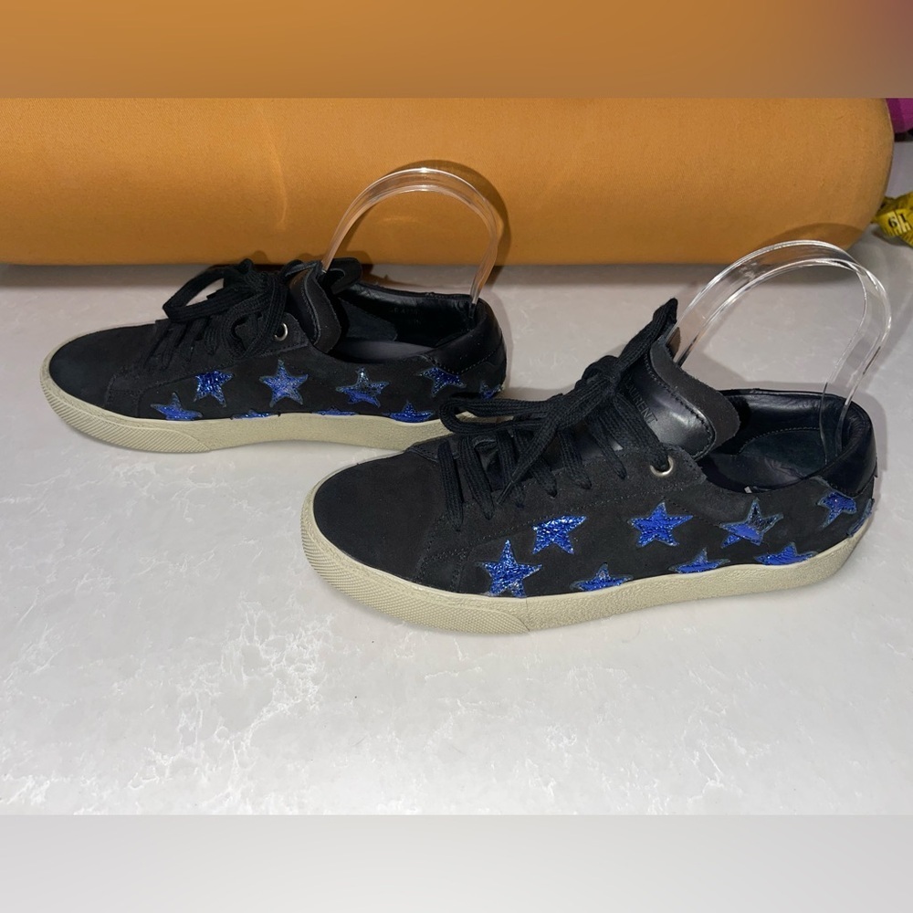 Saint Laurent Star Court Classic Sneakers - Picture 4 of 11